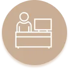 Na clínica odontológica Ianara Pinho você conta com uma recepção ampla para os pacientes