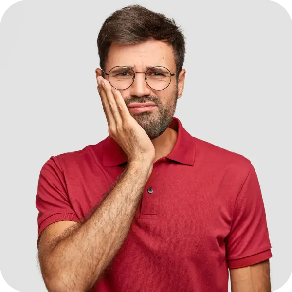 Paciente precisando realizar a extração de dente siso em Brasília