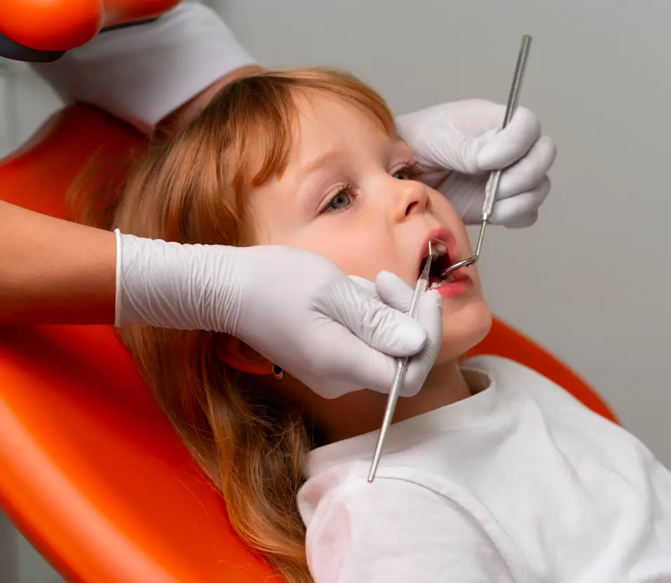 Paciente realizando cirurgia de freio labial e lingual em Brasília DF